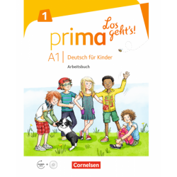 Prima - Los geht's! A1 Deutsch für Kinder. Arbeitsbuch mit Audio-CD und Stickerbogen