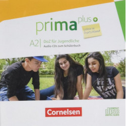 Prima plus A2 - Audio-CDs zum Schülerbuch. Leben in Deutschland