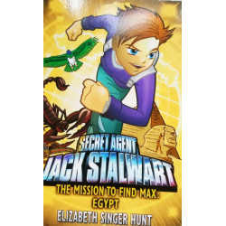 Детская книга на английском Secret Agent Jack Stalwart Egypt Б/У