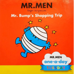 Детская книга на английском Mr. Men Mr. Bump's Shopping Trip Б/У