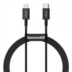 Кабель BASEUS Type-C to Lightning Superior Series Fast Charging Data Cable | 1m, 20W | (CATLYS-A03) black