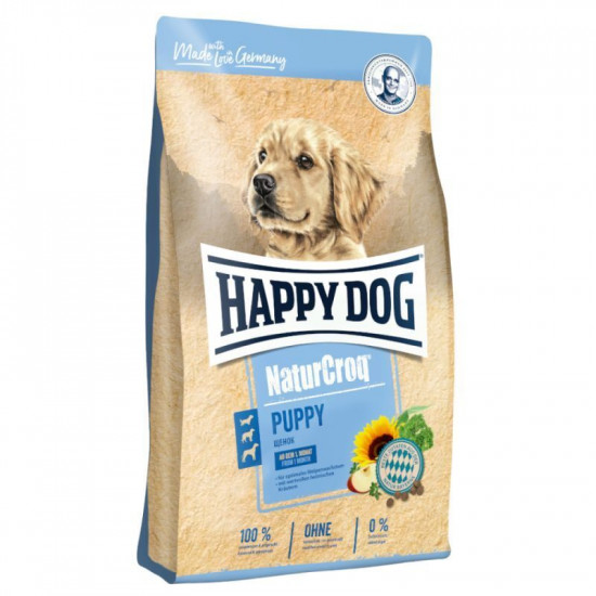 Happy Dog (Хепі Дог) NaturCroq Puppy - Сухий корм з домашнім птахом для цуценят