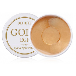 Гидрогелевые патчи под глаза с золотом и EGF Petitfee Gold & EGF Eye Spot Patch, 90шт